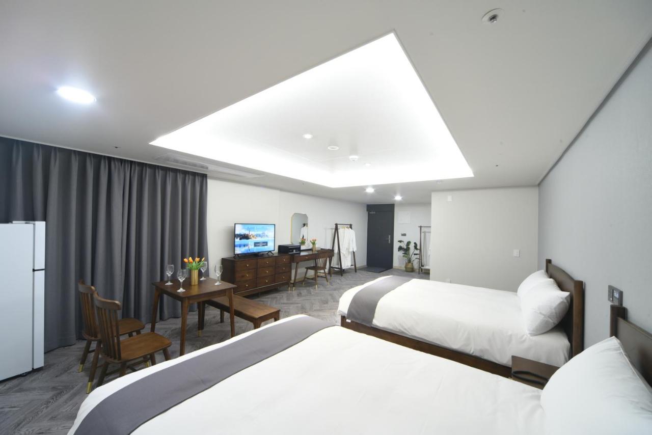 Haeundae Central Hotel Busan Esterno foto