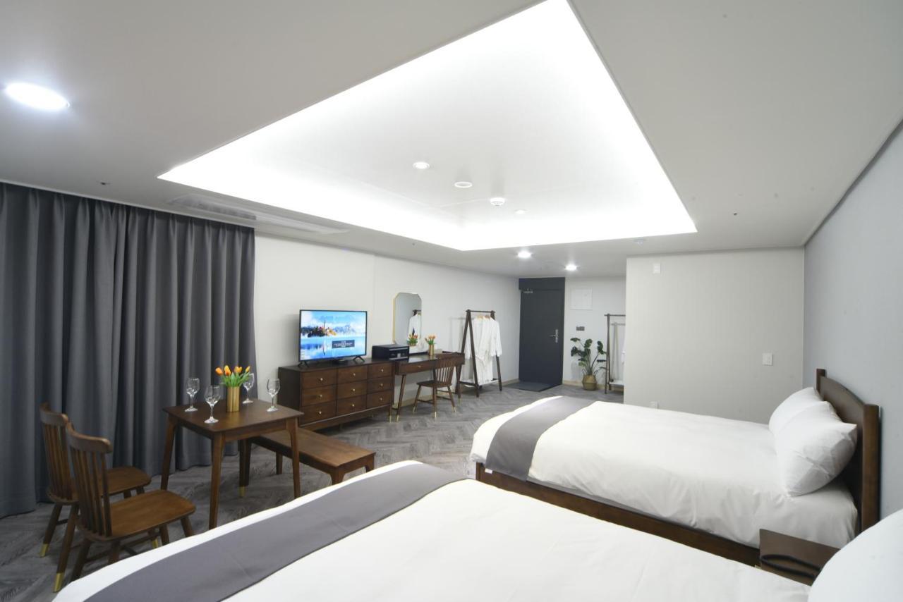 Haeundae Central Hotel Busan Esterno foto