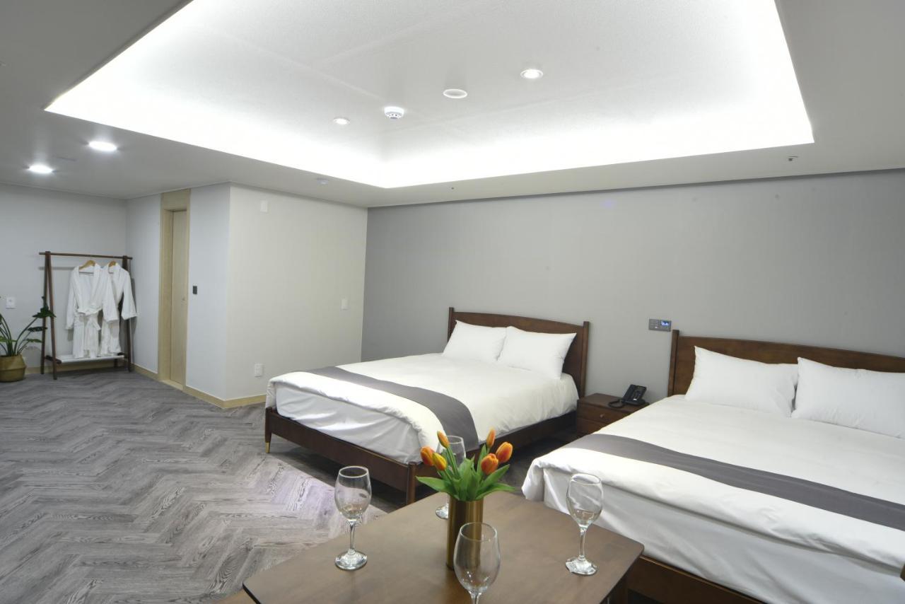 Haeundae Central Hotel Busan Esterno foto
